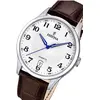 Image de Festina, Montre, Classique, Blanc, Argent, Marron, (Horloge analogique, 43 mm)