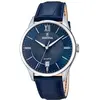 Image de Festina, Montre, Classique, Bleu, Turquoise, Argent, (Horloge analogique, 43 mm)