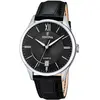 Image de Festina, Montre, Classique, Noir, Argent, (Horloge analogique, 43 mm)