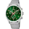Image de Lotus, Montre, Minimaliste, Argent, (Chronographe, Horloge analogique, 43 mm)