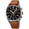 Image de Lotus, Montre, 18683/2 Chronographe, Noir, Marron, (Chronographe, Horloge analogique, 42 mm)