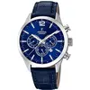 Image de Festina, Montre, Chronographe intemporel, Bleu, Turquoise, Argent, (Chronographe, 44 mm)