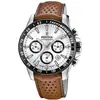 Image de Festina, Montre, Chronographe intemporel, Marron, Argent, (Chronographe, Horloge analogique, 45 mm)