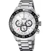 Image de Festina, Montre, céramique, Blanc, Noir, Argent, (Chronographe, Horloge analogique, 44 mm)