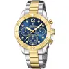 Image de Festina, Montre, Collection Boyfriend 20604/3, Or, Argent, Bleu, (Chronographe, Horloge analogique, 39 mm)