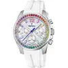 Image de Festina, Montre, Boyfriend, Blanc, Argent, (Chronographe, 38 mm)