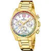 Image de Festina, Montre, F20609/2 Montre femme chronographe 38 mm, Or, (Chronographe, Horloge analogique, 38 mm)