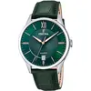 Image de Festina, Montre, Classique, Vert, Argent, (Horloge analogique, 43 mm)