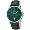 Image de Montre Homme Festina Classics Bracelet Cuir Cadran Vert Quartz F20426-7 vert