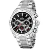 Image de Montre pour homme Festina Chrono Sport en acier inoxydable avec cadran noir et quartz F20668-4 100M noir
