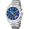 Image de Festina, Montre, Chronographe Timeless, Bleu, Argent, (Chronographe, Horloge analogique, 44.50 mm)