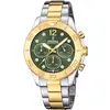 Image de Festina, Montre, F20604/2 Boyfriend Collection, Argent, Or, Vert, (Chronographe, Horloge analogique, 39 mm)