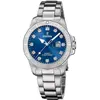 Image de Festina, Montre, F20503/6 Boyfriend Collection, Argent, Bleu, (Horloge analogique, 34 mm)