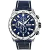 Image de Montre Homme Festina Timeless Chronographe Bracelet Cuir Cadran Bleu Quartz F20692-2 100M bleu