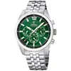 Image de Festina, Montre, F20742/5 Timeless Chronograph, Vert, Argent, (Chronographe, Horloge analogique, 43.80 mm)