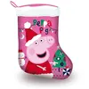 Image de ARDITEX PP14015 Chaussette de Noël 42x32cm de EONE-Peppa Pig