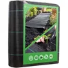 Image de Toile de paillage contre les mauvaises herbes 10Mx2M Anti-UV 100g/m2