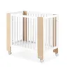 Image de Lit convertible Converbaby 140x70 Blanc/Bois