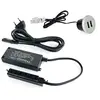 Image de Emuca Chargeur Rond Plugy Avec 2 Ports Usb Pour S'adapter Au Mobilier 25 Mm