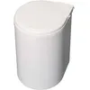 Image de Poubelle de recyclage à fixation sur porte 13 litres blanc