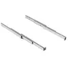 Image de Coulisses pour table à rallonge shot 450-1200mm charge 80kg en inox brossé 2045069 emuca