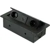Image de Emuca - Multiconnecteur pour bureau Atom 26 Lite noir