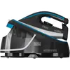 Image de Black & Decker Black+Decker Générateur de vapeur BXSS2401E (2400W), Fer à repasser, Blanc, Bleu, Noir