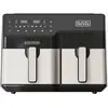 Image de Black & Decker Black&Decker BXAF9000E dual 9l., Friteuse, Argent, Noir