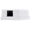 Image de TooQ NanoCable 10.21.1001 - Rosette de Surface RJ45 avec 1 Prise Cat.5E UTP, Blanc