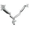 Image de TooQ Technology Support Double écran à fixer de 13' à 32' (Argent)
