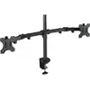 Image de Tooq Technology SOPORTE MESA DB1232TN-B 2 PANTALLAS 13-32" MAX 8KG POR BRAZO NEGRO (Tables, 32", 8 kg), Support de moniteur, Noir
