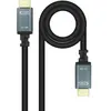 Image de Nanocable Câble Iris 8K HDMI 2.1 M/M 3m (Noir/Gris)
