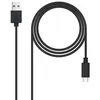 Image de Nanocable Câble USB-A/C 2.0 M/M 3m (Noir)