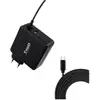 Image de Tooq Technology CARGADOR PORTATIL USB-C PD3.0 65W NEGRO (65 W), Chargeur USB, Noir