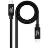 Image de Nanocable Câble USB-C 4 M/M 1m 240W (Noir)