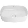 Image de ROCA, Lavabo, Lavabo Inspira Soft   500 x 370 mm   Octogonal   Blanc (370 mm, 500 mm)