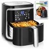 Image de Aigostar Cube - Friteuse à air chaud 0% BPA. Grande capacité de 7L, 1500W. 8 programmes, maintien au chaud. Livre de recettes. Design exclusif.