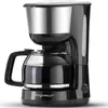 Image de Aigostar Chocolate - Cafetière à filtre 0% BPA, 1.25 L, 1000W. Filtre permanent, fonction maintien au chaud 40min. Design exclusif.