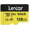 Image de Lexar Carte mémoire microSD MICROSD GOLD UHS-II (128 Go, microSDXC, U3, UHS-II), Carte mémoire, Or