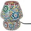 Image de Lampe à poser BY SIGRIS Lampe mosaïque Inde SG16164 Vert