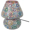 Image de Lampe à poser BY SIGRIS Lampe mosaïque Inde SG16200 Brun