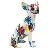 Image de Chihuahua en résine Graffiti Tâches de peinture