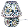 Image de Lampe à poser BY SIGRIS Lampe mosaïque Inde SG22830 Multicolore