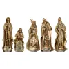 Image de Statue By SIGRIS Naissance Jésus 5 unités Noël 024235 Or