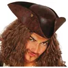 Image de chapeau pirate faux cuir adulte - guirca 13385