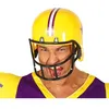 Image de casque footballeur américain jaune nfl adulte - guirca 13405