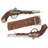 Image de Accessoire de déguisement - ceinture thoracique 2 pistolets à silex pirate - guirca 17282