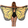 Image de ailes grand papillon monarque polyester 170x80cm - guirca 17575