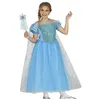 Image de déguisement reine des glaces fille - 7/9 ans - bleu - générique 77769