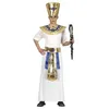 Image de déguisement pharaon égyptien oudjat horus ado - 14/16 ans - blanc - guirca 77867